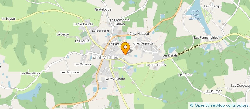 localisation de l'entreprise MONSIEUR LOUIS PAYNE à SAINT-MATHIEU