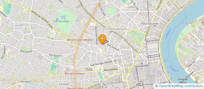 localisation de l'entreprise MONSIEUR LOUIS PEDROS  BORDEAUX