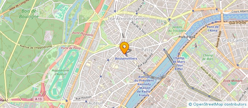 localisation de l'entreprise MONSIEUR LOUIS PELISSIER  PARIS