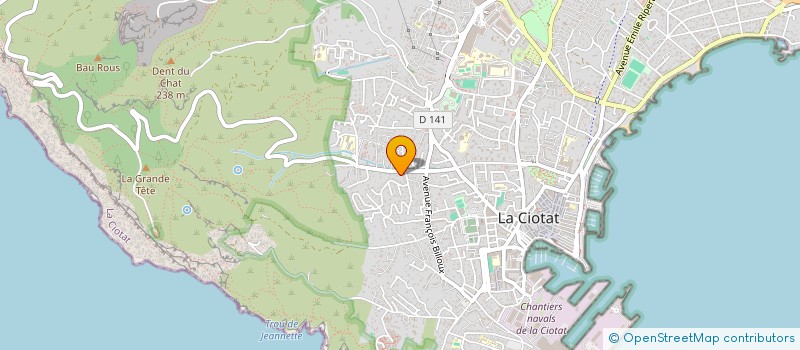 localisation de l'entreprise MONSIEUR LOUIS PELLEGRIN à MARSEILLE