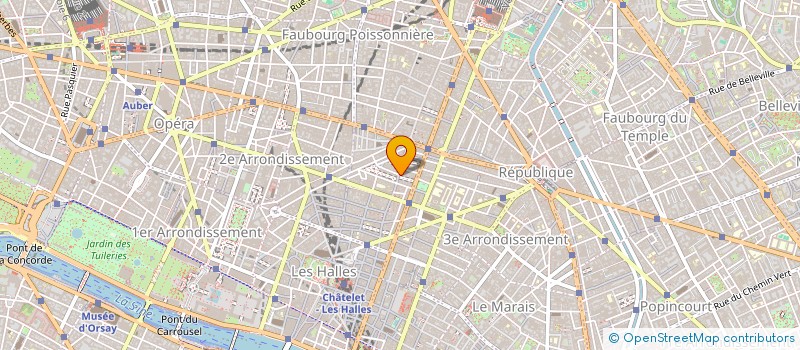 localisation de l'entreprise MONSIEUR LOUIS PERC à PARIS