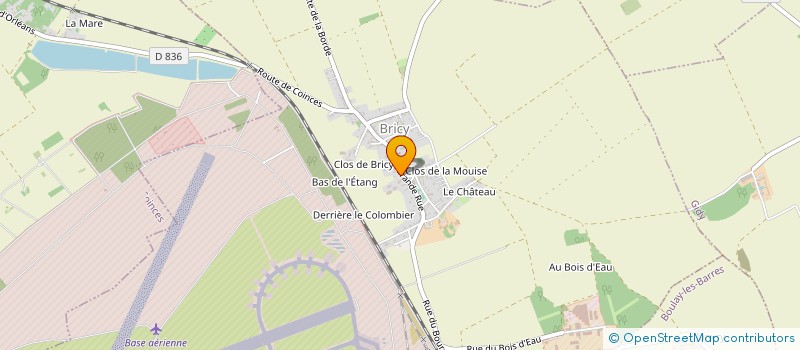 localisation de l'entreprise MONSIEUR LOUIS PERDEREAU à BRICY