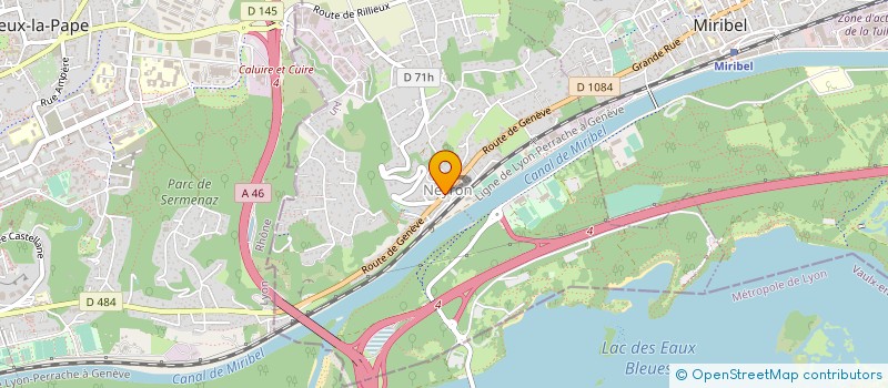 localisation de l'entreprise MONSIEUR LOUIS PERSICO  NEYRON