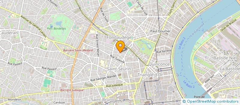 localisation de l'entreprise MONSIEUR LOUIS PETI  BORDEAUX