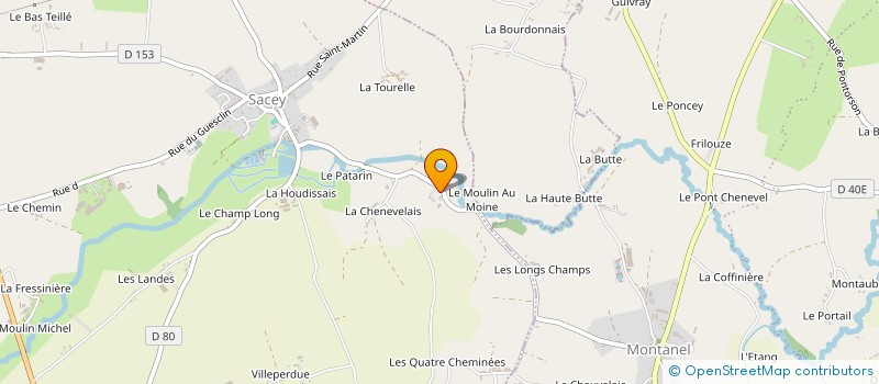 localisation de l'entreprise MONSIEUR LOUIS PETIPAS  SACEY