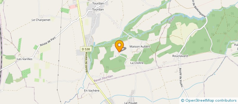 localisation de l'entreprise MONSIEUR LOUIS PETIT  REVEL-TOURDAN