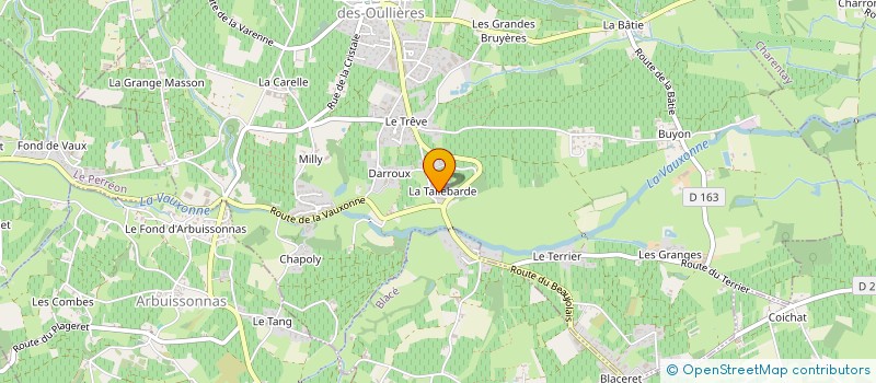 localisation de l'entreprise MONSIEUR LOUIS PETIT  SAINT ETIENNE DES OULLIERES