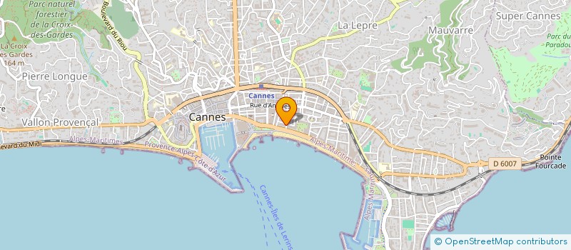 localisation de l'entreprise MONSIEUR LOUIS PETIT à CANNES