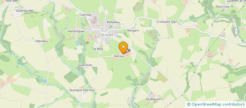 localisation de l'entreprise MONSIEUR LOUIS PHILIPPE à CARNOET