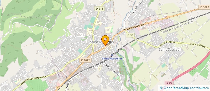 localisation de l'entreprise MONSIEUR LOUIS-PHILIPPE CARDOSO à SAINT-MARCELLIN