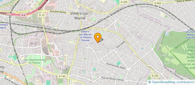localisation de l'entreprise MONSIEUR LOUIS PHILIPPE DE OLIVEIRA à VILLIERS-SUR-MARNE