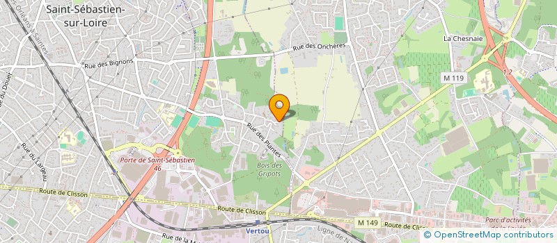 localisation de l'entreprise MONSIEUR LOUIS-PHILIPPE KONAN à SAINT-SEBASTIEN-SUR-LOIRE