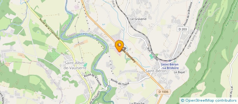 localisation de l'entreprise MONSIEUR LOUIS PHILIPPE PAPINUTTI  SAINT-BERON