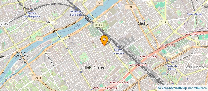 localisation de l'entreprise MONSIEUR LOUIS-PHILIPPE RIBERE à LEVALLOIS-PERRET