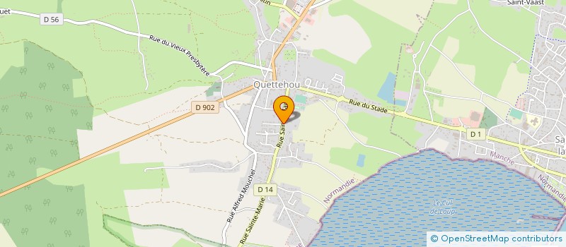 localisation de l'entreprise MONSIEUR LOUIS PIAT  QUETTEHOU