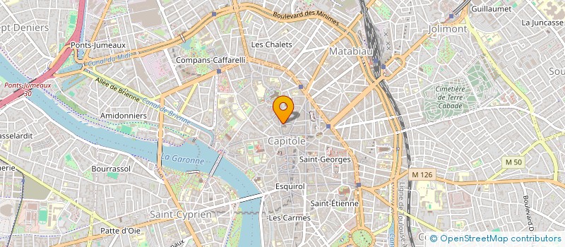 localisation de l'entreprise MONSIEUR LOUIS PIAT à TOULOUSE