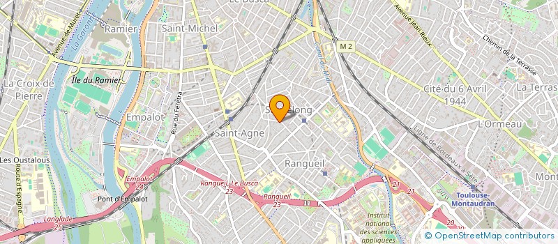 localisation de l'entreprise MONSIEUR LOUIS PICHERIT à TOULOUSE