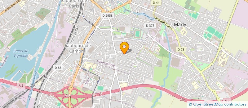 localisation de l'entreprise MONSIEUR LOUIS PICHON à VALENCIENNES