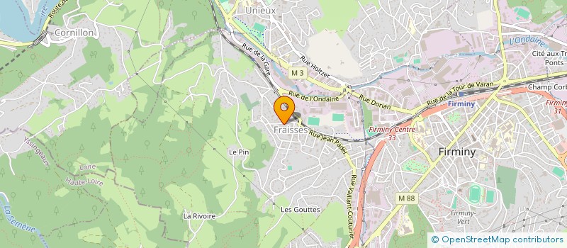localisation de l'entreprise MONSIEUR LOUIS PICHON à FRAISSES