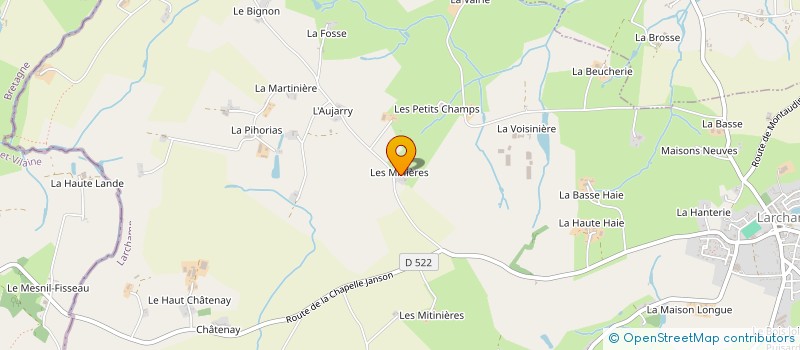 localisation de l'entreprise MONSIEUR LOUIS PICHOT à LARCHAMP