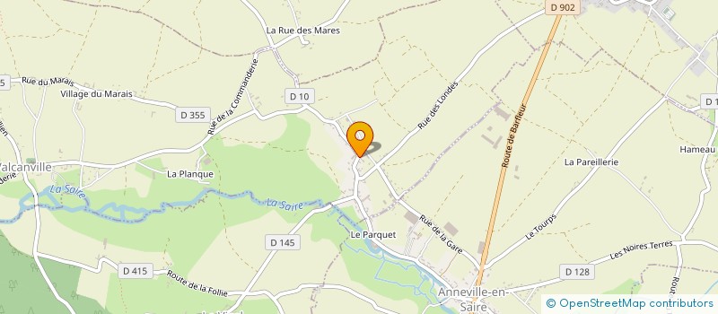 localisation de l'entreprise MONSIEUR LOUIS PICQUENOT  VALCANVILLE