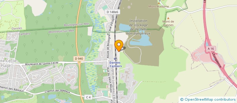 localisation de l'entreprise MONSIEUR LOUIS PIERRU  CAMIERS