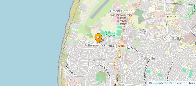 localisation de l'entreprise MONSIEUR LOUIS PIGACHE à LE HAVRE