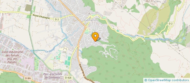 localisation de l'entreprise MONSIEUR LOUIS PIGNOL  GEMENOS