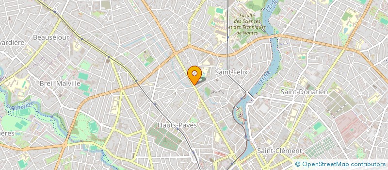 localisation de l'entreprise MONSIEUR LOUIS PINAULT à NANTES
