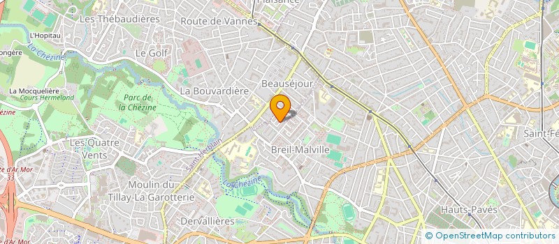 localisation de l'entreprise MONSIEUR LOUIS PINCONNET  NANTES