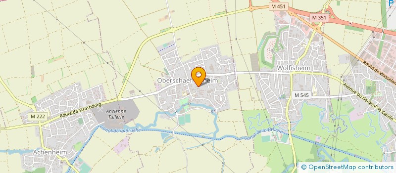 localisation de l'entreprise MONSIEUR LOUIS PINTO  WINTZENHEIM-KOCHERSBERG