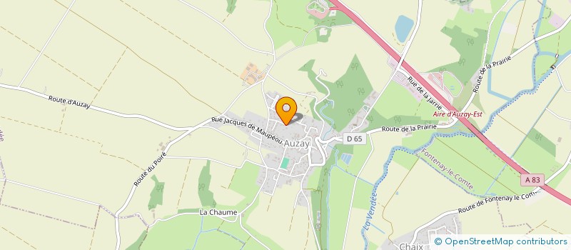 localisation de l'entreprise MONSIEUR LOUIS PIREYRE  POUILLE