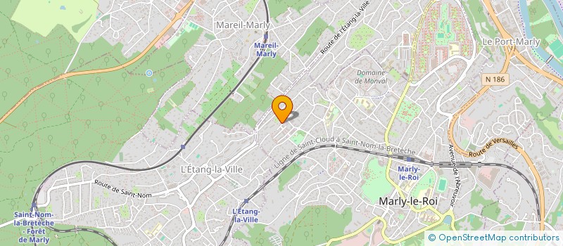 localisation de l'entreprise MONSIEUR LOUIS PLANE  MARLY-LE-ROI