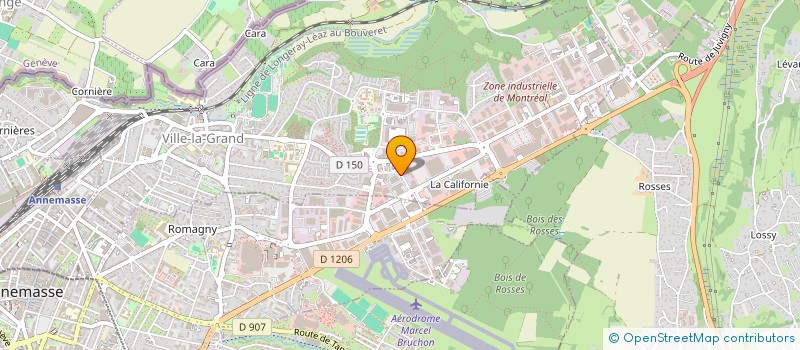 localisation de l'entreprise MONSIEUR LOUIS PLANTARD  VILLE-LA-GRAND