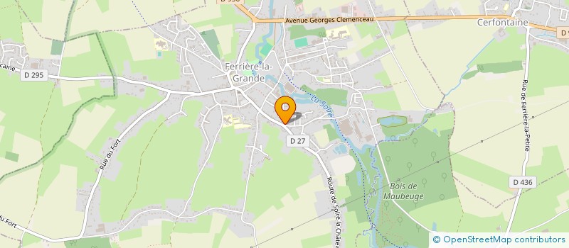 localisation de l'entreprise MONSIEUR LOUIS PLICHTA  FERRIERE LA GRANDE