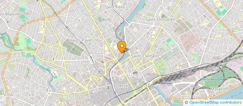 localisation de l'entreprise MONSIEUR LOUIS PODEVIN à NANTES