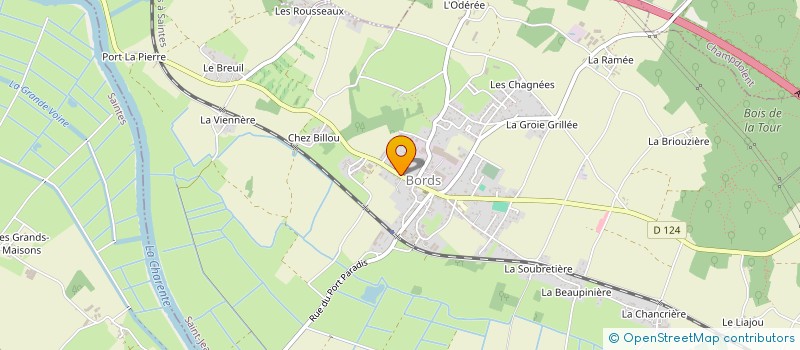 localisation de l'entreprise MONSIEUR LOUIS POIDEVIN à BORDS