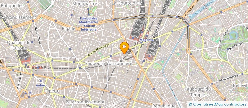 localisation de l'entreprise MONSIEUR LOUIS POIRIER à PARIS