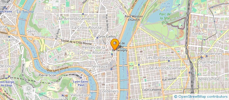 localisation de l'entreprise MONSIEUR LOUIS POIRIER à LYON