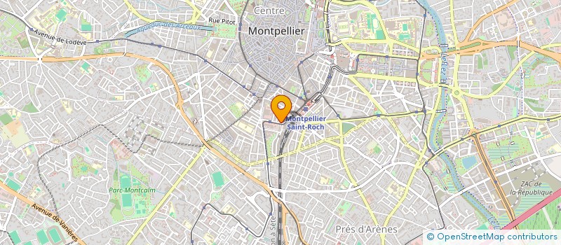 localisation de l'entreprise MONSIEUR LOUIS POMIER à MONTPELLIER