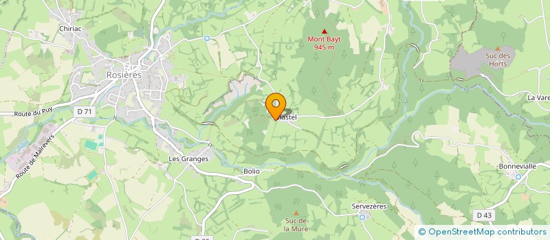 localisation de l'entreprise MONSIEUR LOUIS POMMIER  SAINT-VINCENT