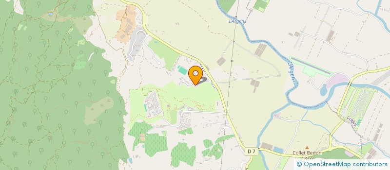 localisation de l'entreprise MONSIEUR LOUIS PONCET  ROQUEBRUNE-SUR-ARGENS