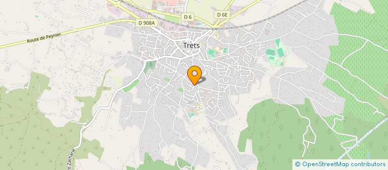 localisation de l'entreprise MONSIEUR LOUIS PONS à TRETS