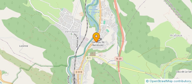 localisation de l'entreprise MONSIEUR LOUIS PORTET à FOIX