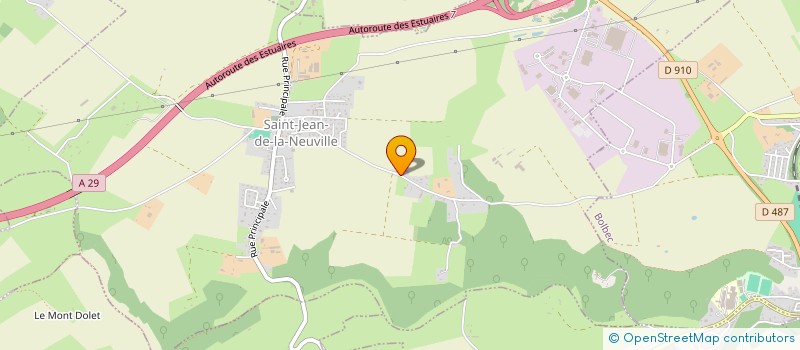 localisation de l'entreprise MONSIEUR LOUIS POTEZ  SAINT-JEAN-DE-LA-NEUVILLE