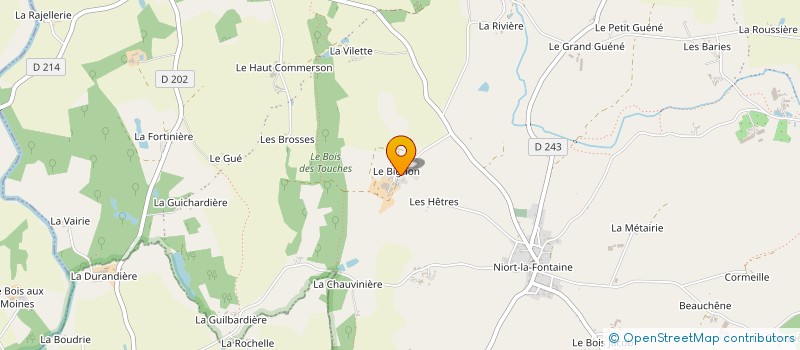 localisation de l'entreprise MONSIEUR LOUIS POTTIER  LASSAY LES CHATEAUX