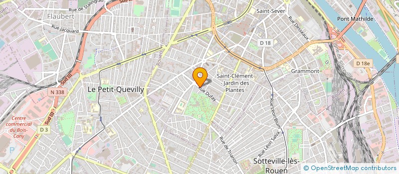 localisation de l'entreprise MONSIEUR LOUIS POTTIN à ROUEN