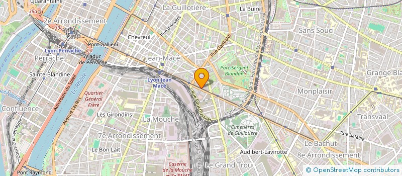 localisation de l'entreprise MONSIEUR LOUIS POUILHE à LYON