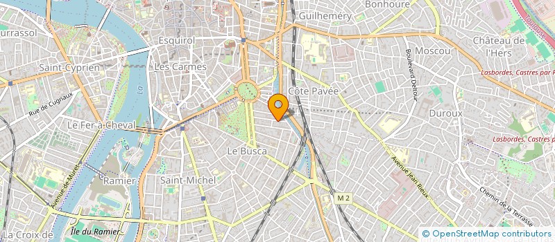 localisation de l'entreprise MONSIEUR LOUIS POULIQUEN à TOULOUSE