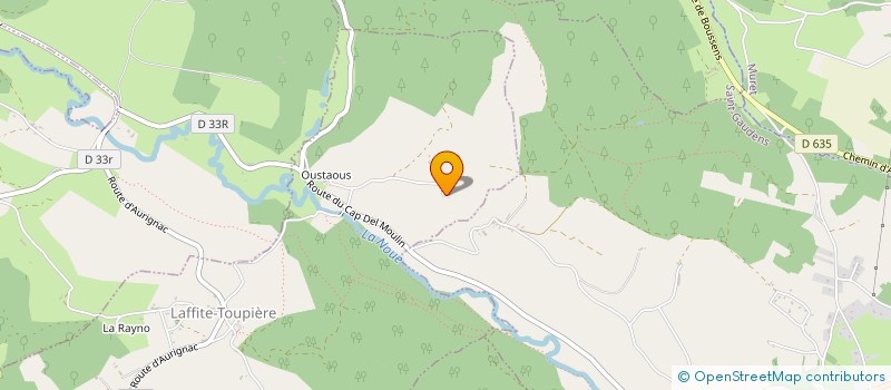 localisation de l'entreprise MONSIEUR LOUIS POUYFOURCAT  LAFFITE-TOUPIERE